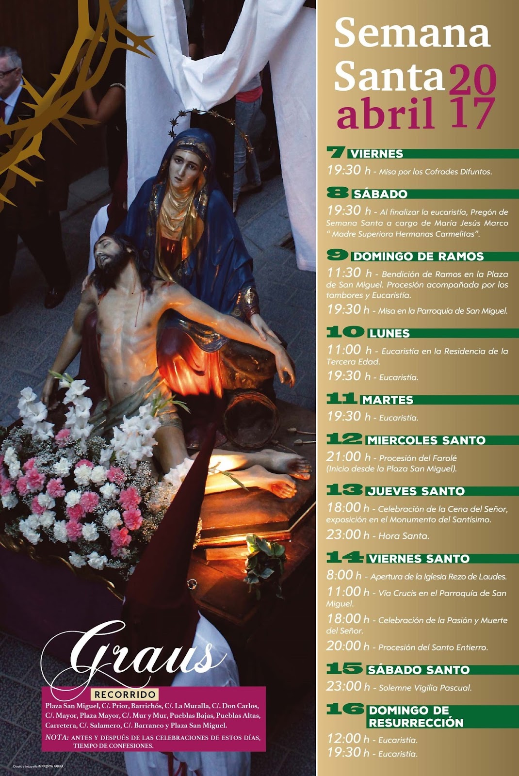 Semana Santa en Graus 2017 Graus